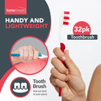 Adult Toothbrushes Soft Medium Bristle | Oral Care | 32 Pack