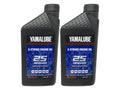 Yamaha Genuine OEM All-Purpose 2-Stroke Engine Oil LUB-2STRK-S1-12 - 2 Pack