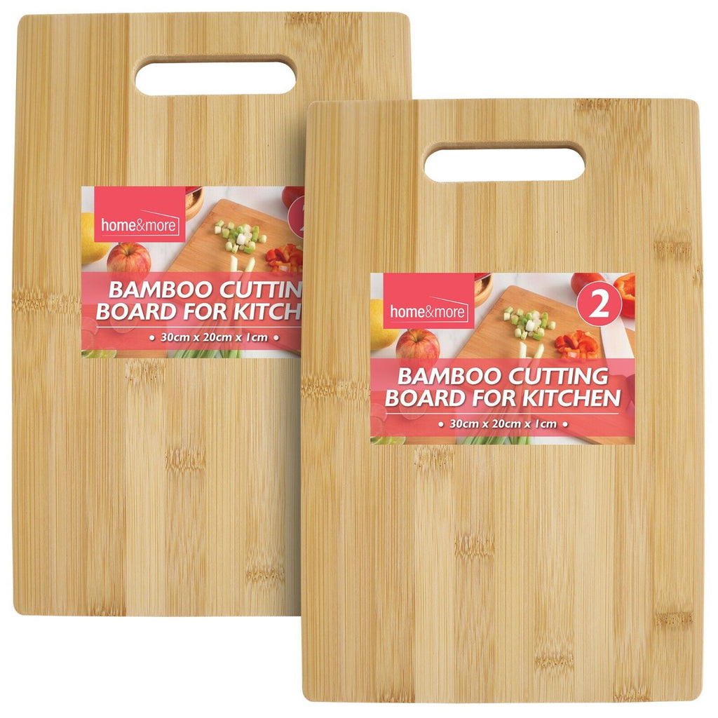 Bamboo Chopping Board with Handle 30x20cm