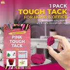 Pink Tack Tac 150g Super Tough Adhesive Putty Glue | 1-24 Pack