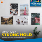 SOL 300g Tough Tack for Walls No Mark, Blue Multipurpose Reusable Adhesive Putty, Clean & Easy to Use, Washproof Adhesive, Handy Size, Perfect for Home, Office & DIY Projects, Ideal for Wood & Ceramic