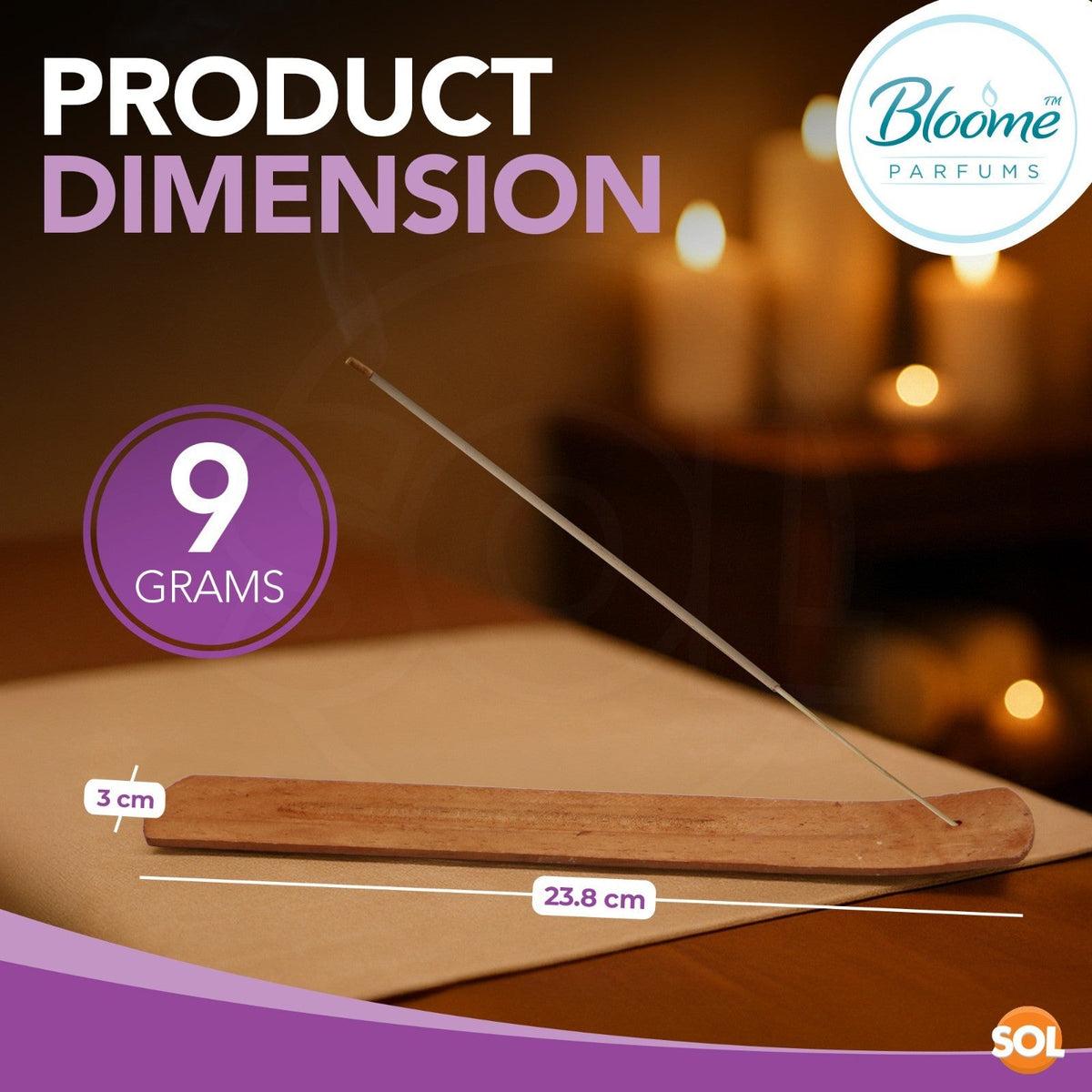 Incense Sticks with Holder | Assorted Fragranced Long Burning | 200 Pack