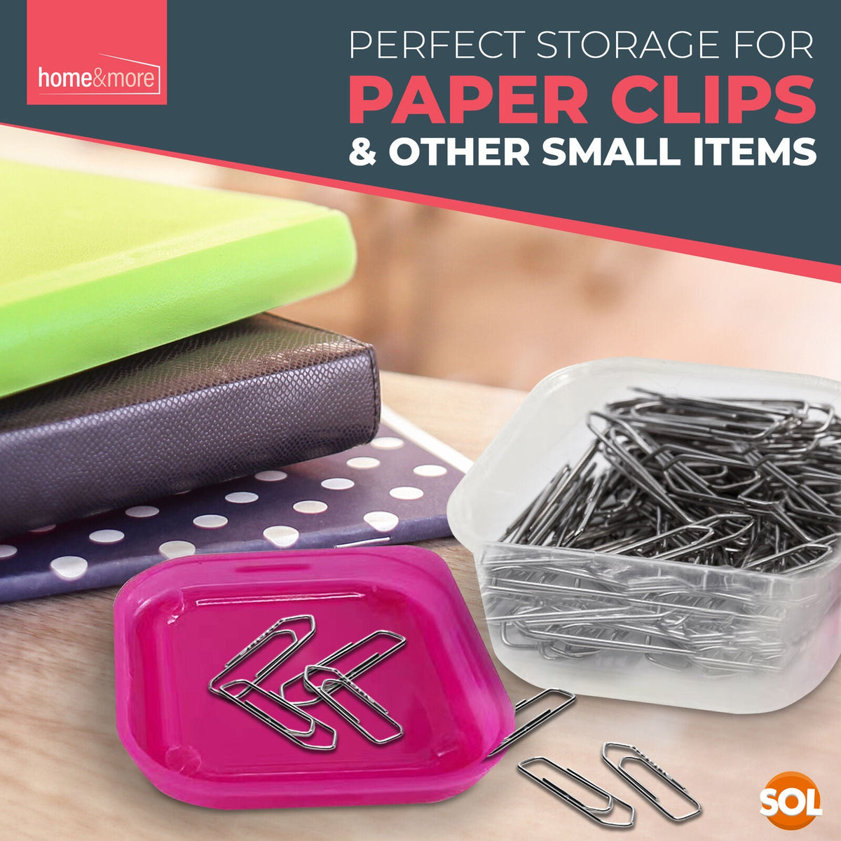 Mini Plastic Storage Containers | Clear Small Boxes | 12 Pack