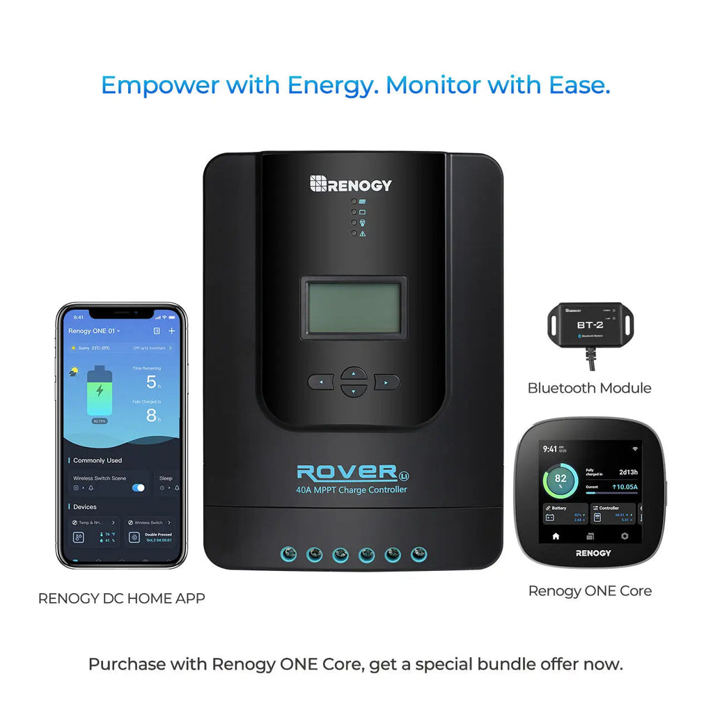 Rover Li 20/30/40 Amp MPPT Solar Charge Controller