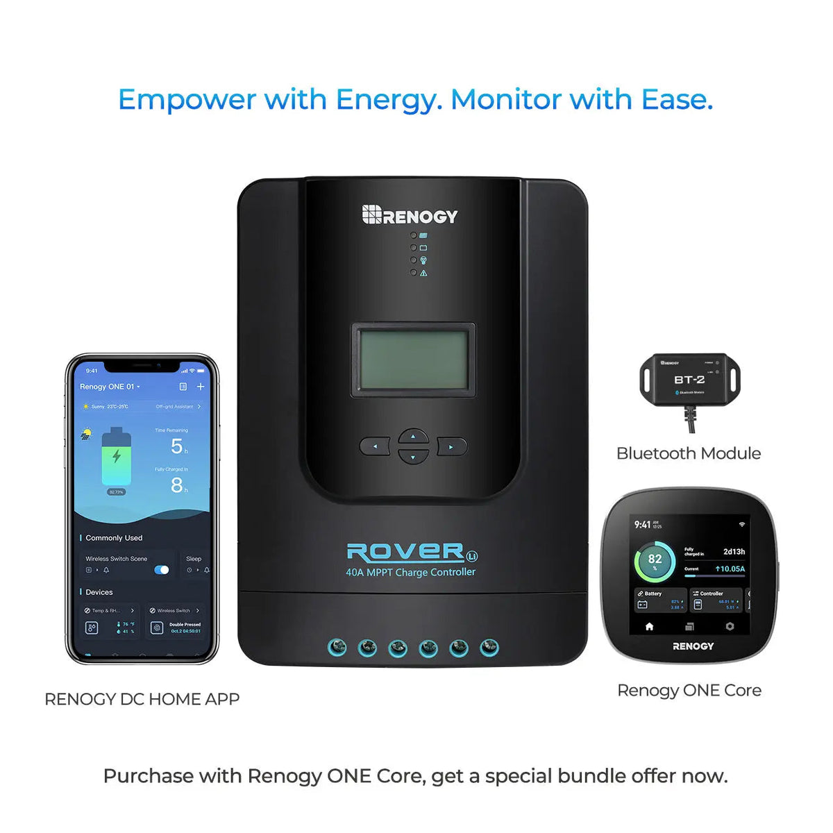Rover Li 20/30/40 Amp MPPT Solar Charge Controller