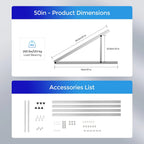 1280W Solar Panel | 4x 320W N-Type Panels w/Tilt Mounts