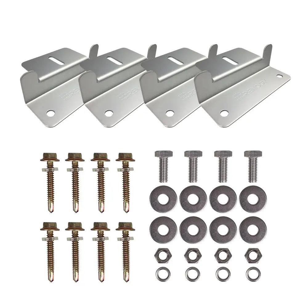 Solar Panel Mounting Z Bracket -- Set of 4 Renogy