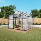 Newly Design Aluminum Frame Greenhouse 8x10 FT