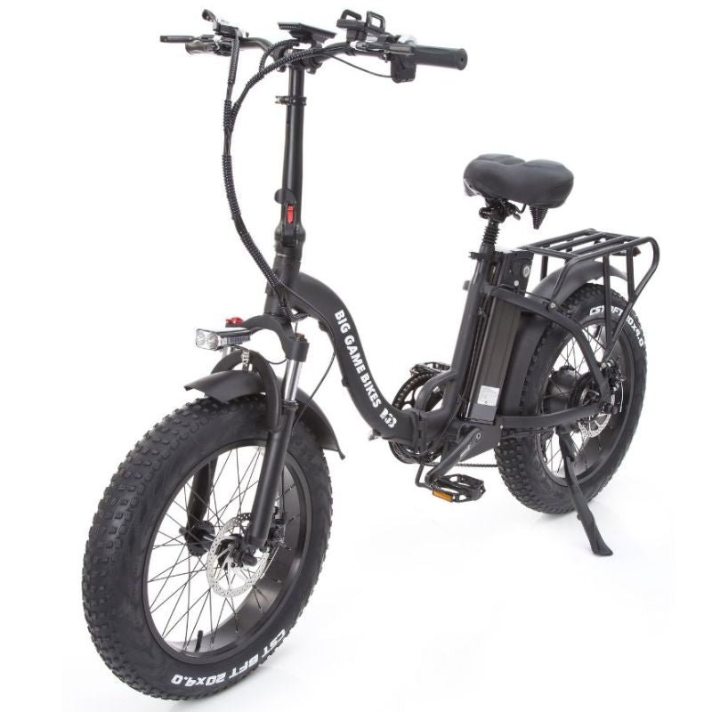 Big Game Bikes Impala Folding Fat Tyre Electric Bike 250W