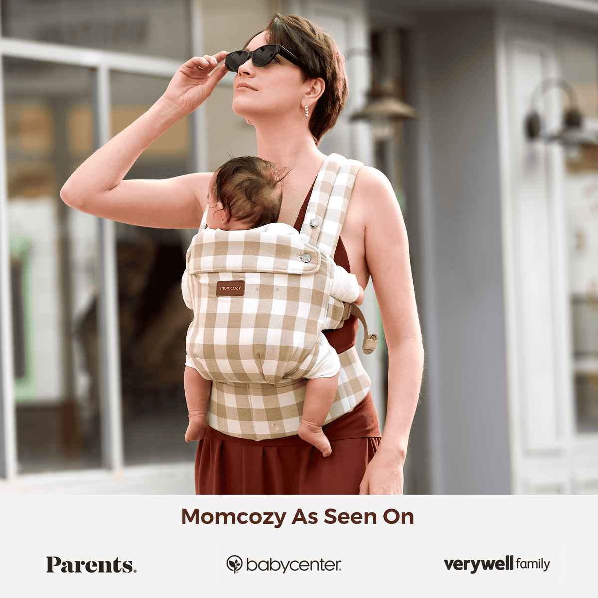 GentleTouch Cotton-Linen Ergonomic Baby Carrier