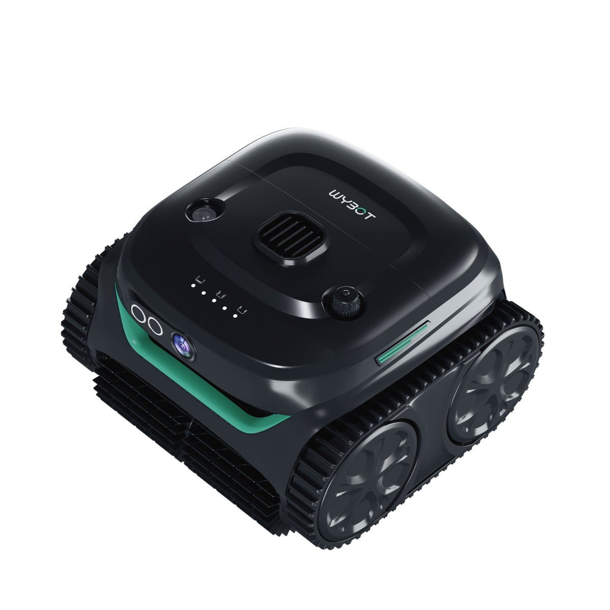 Wybot - C2 ProVis Robot Pool Cleaner - AI Debris Detection - Battery Powered-  Black