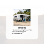 Small Bus Motorhome (Victron 24V 3KVA Multiplus and Lithium Batteries)