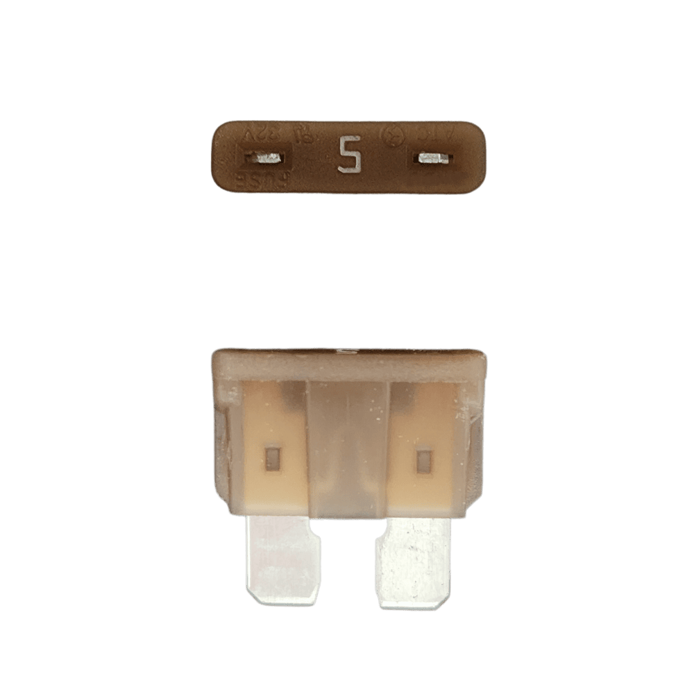 Exotronic 5A ATO/ATC Standard Automotive Blade Fuse