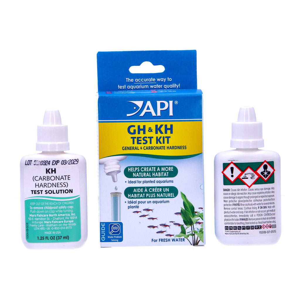 API GH & KH Hardness Test Kit for Freshwater & Tap Water
