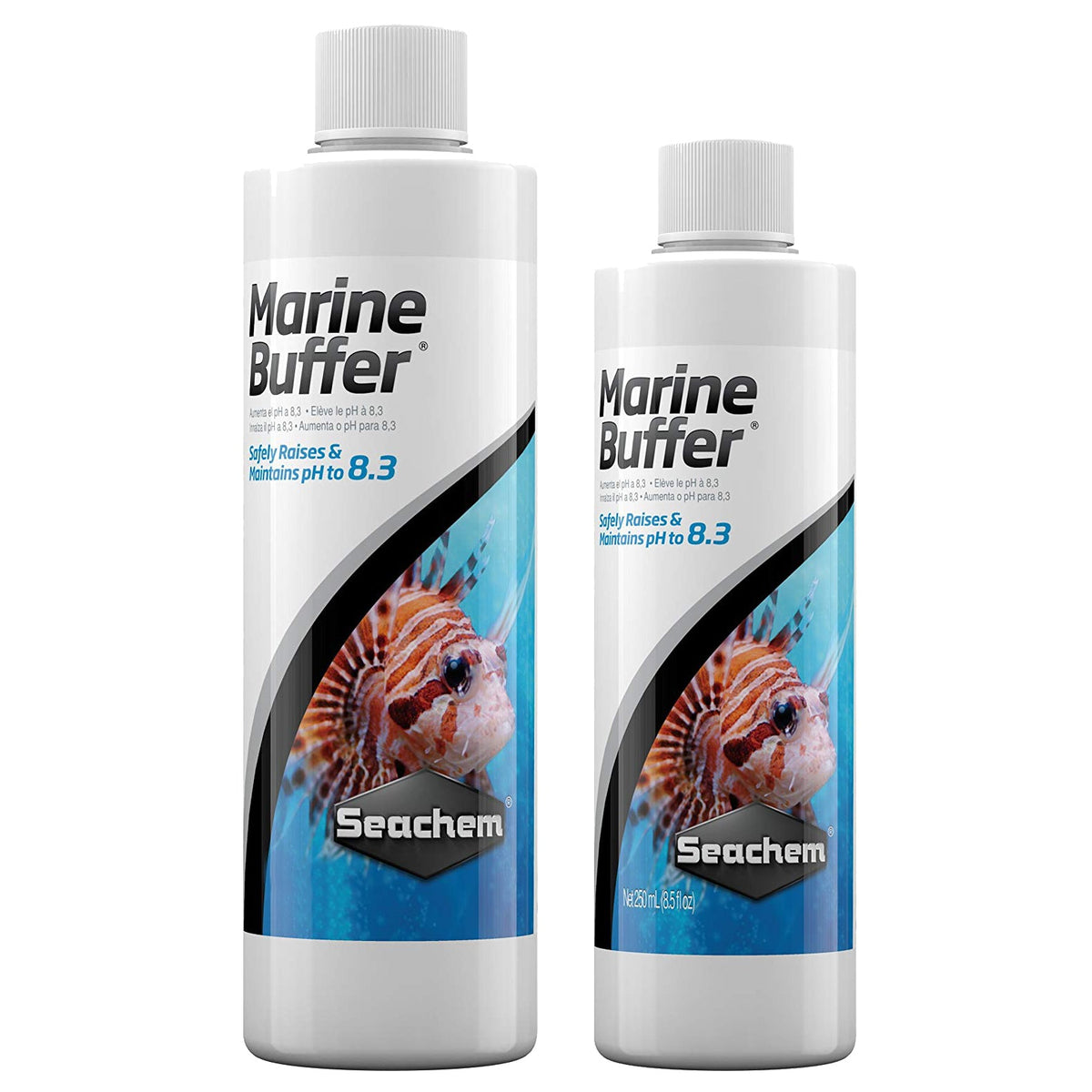 Seachem Liquid Marine Buffer - Safely Boosts pH to 8.3