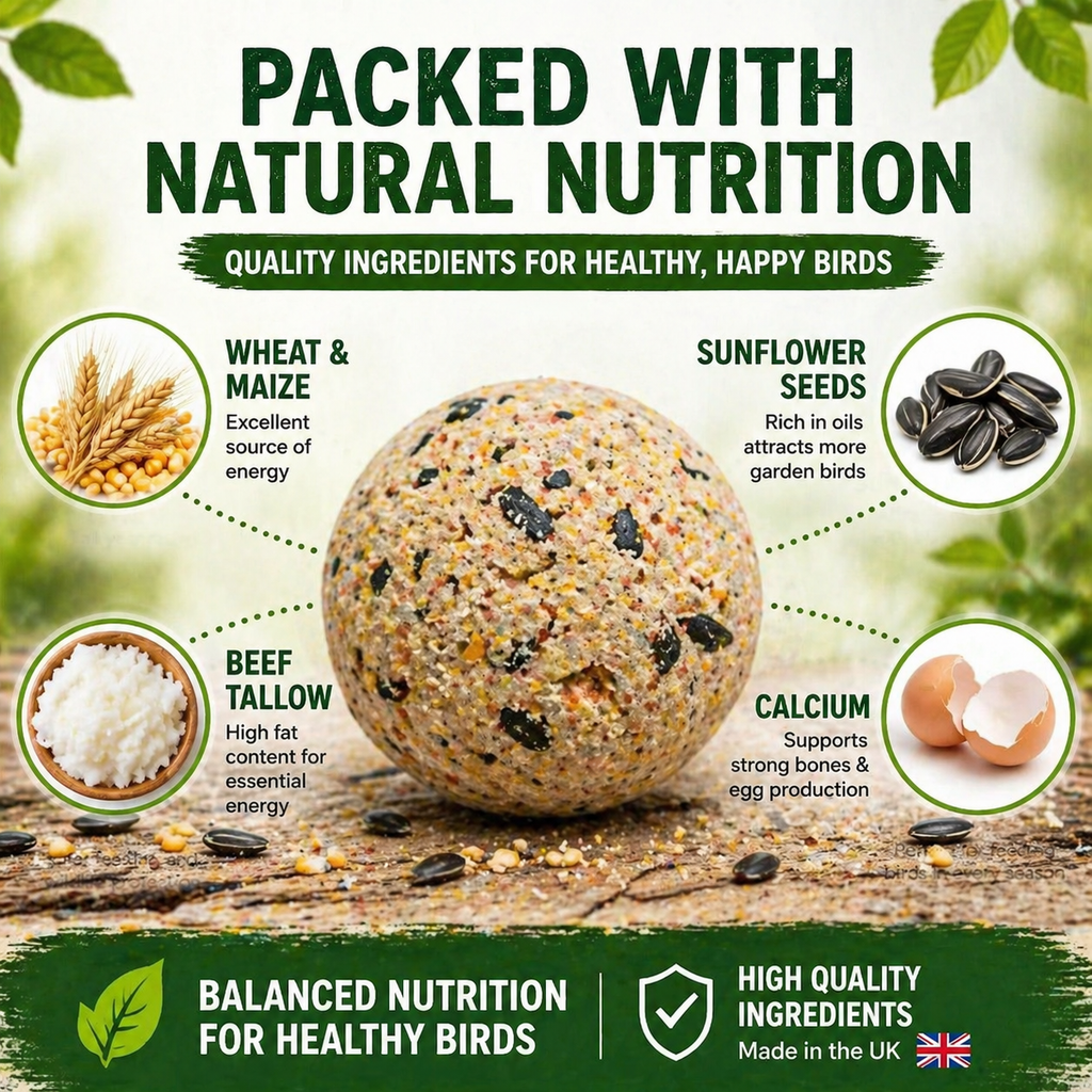 Bucktons 150 Wild Bird Energy Balls 13.5kg