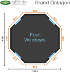 Blagdon Affinity Mocha Grand Octagon Pool