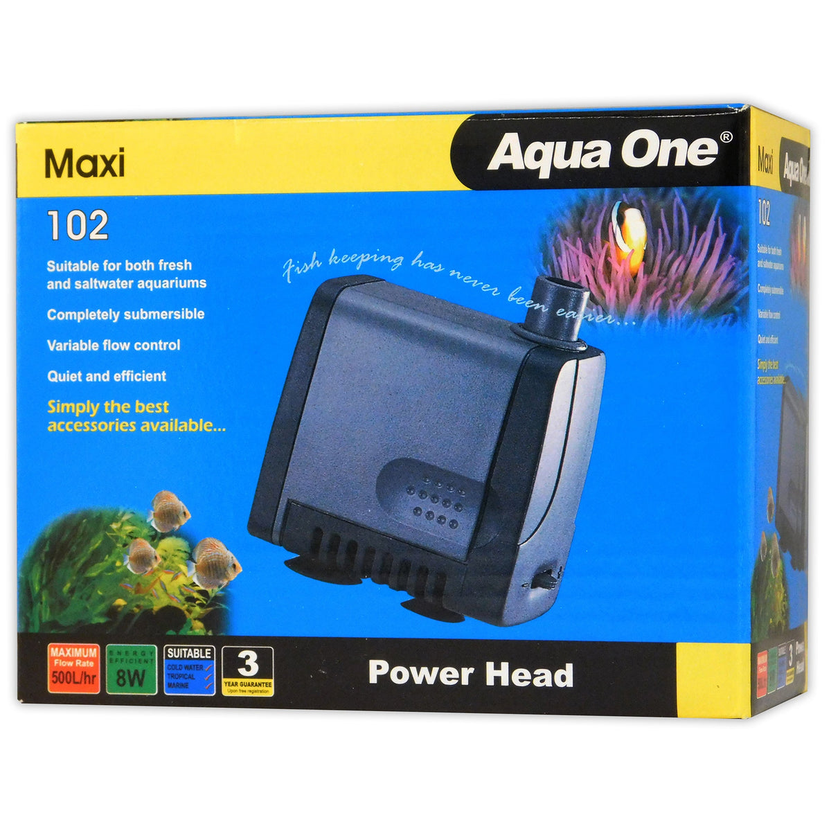 Aqua One Maxi Pump 102 for Nano 40/55 Aquariums