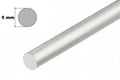 mill finish aluminium round rod profile engineering