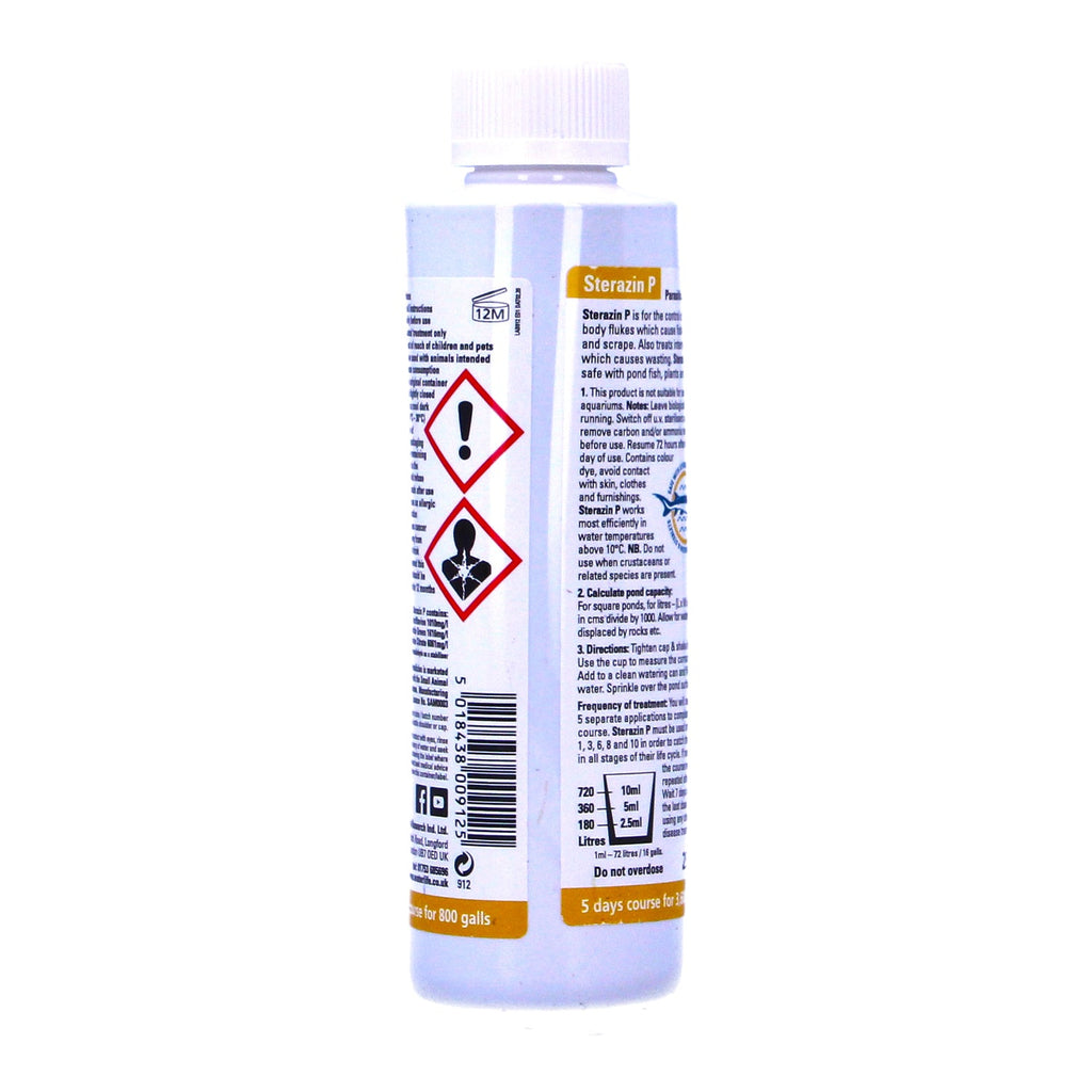 Waterlife Sterazin P Fluke & Worms Pond Treatment