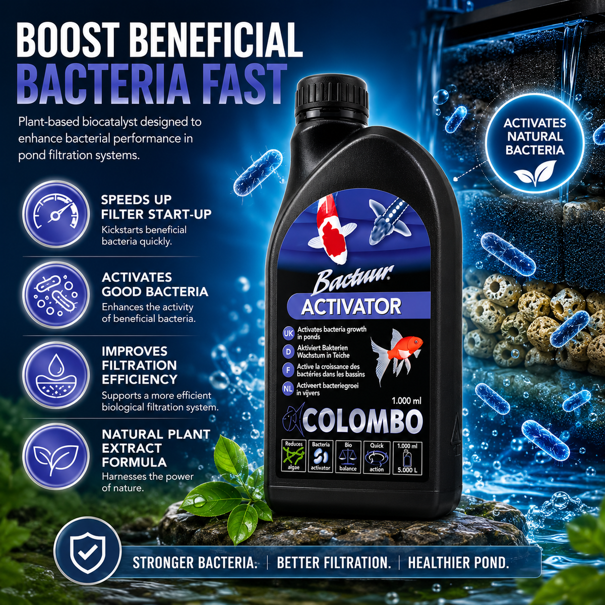 Colombo Bactuur Activator Pond Bacteria Booster