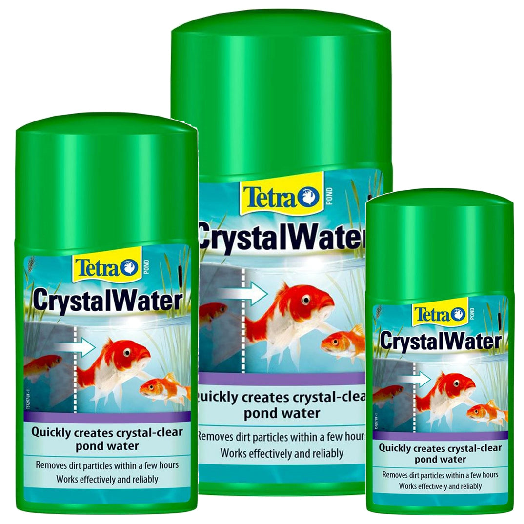 Tetra Pond Crystal Water Clearer - Fast Action, Safe for Fish