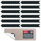Rug Gripper Non Slip | Carpet & Floor Mat Stopper | 12 Pack