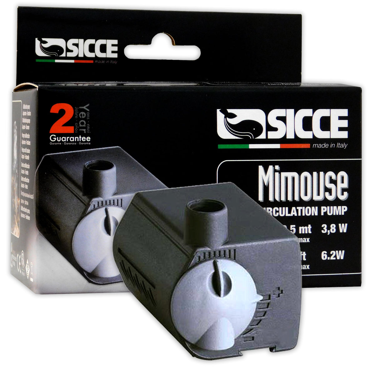 Sicce Mi-Mouse 300L/H Compact Submersible Pump