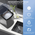 Dr.Prepare Countertop Nugget Ice Maker