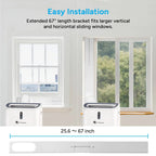 Dr.Prepare 14000 BTU Smart WiFi Portable Air Conditioner