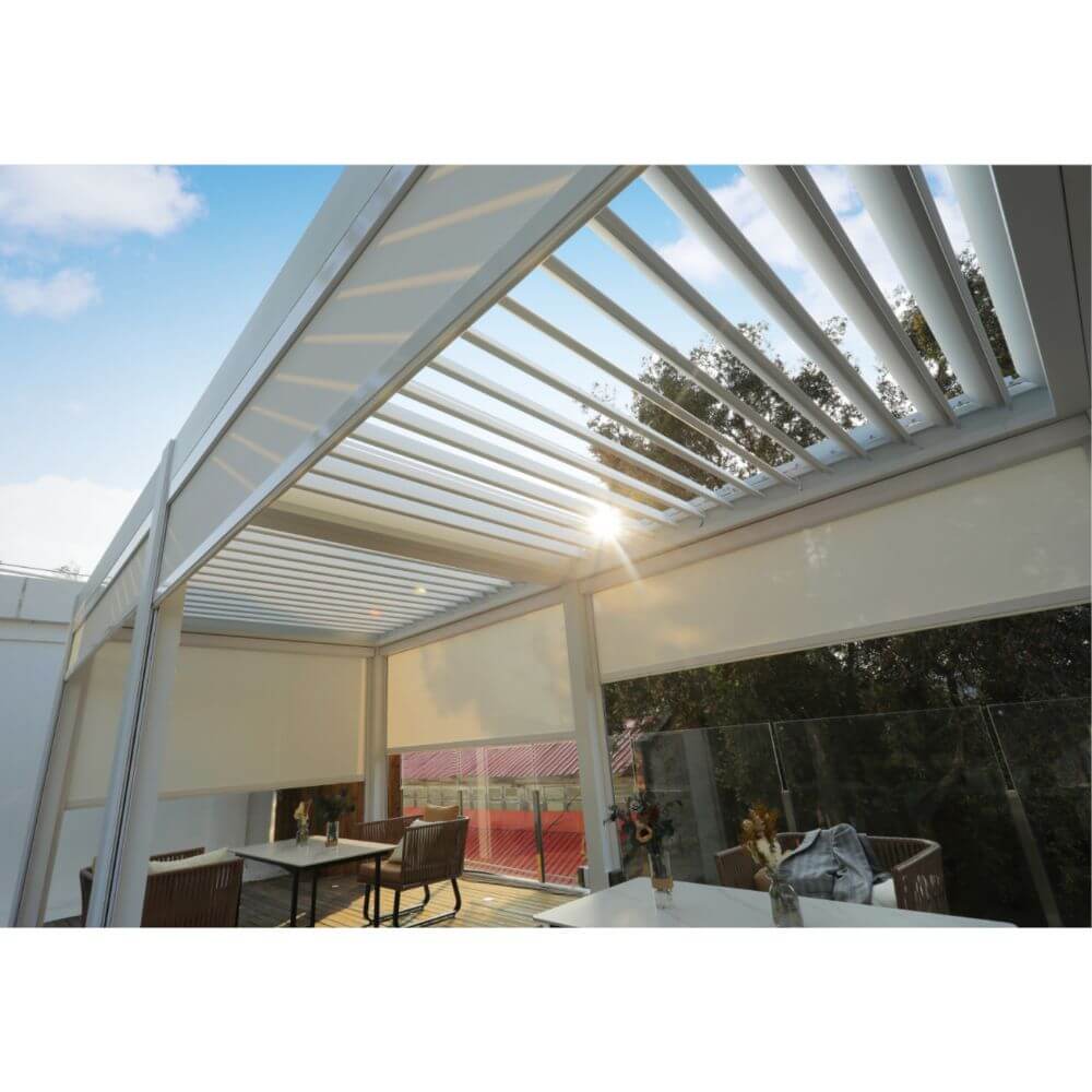 Wind/Sun Resistant Sunscreen - Weatherproof Pergola