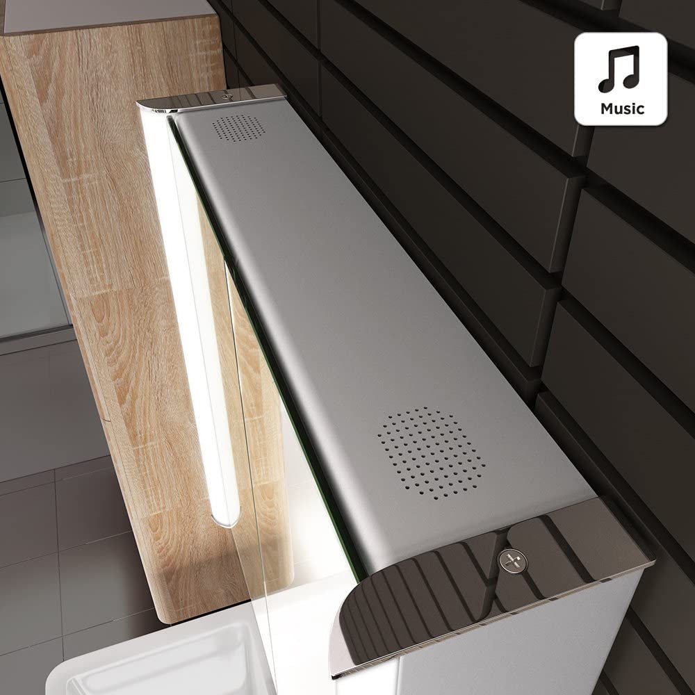 Revere LED Illuminated Mirror Cabinet - 654mm x 500mm