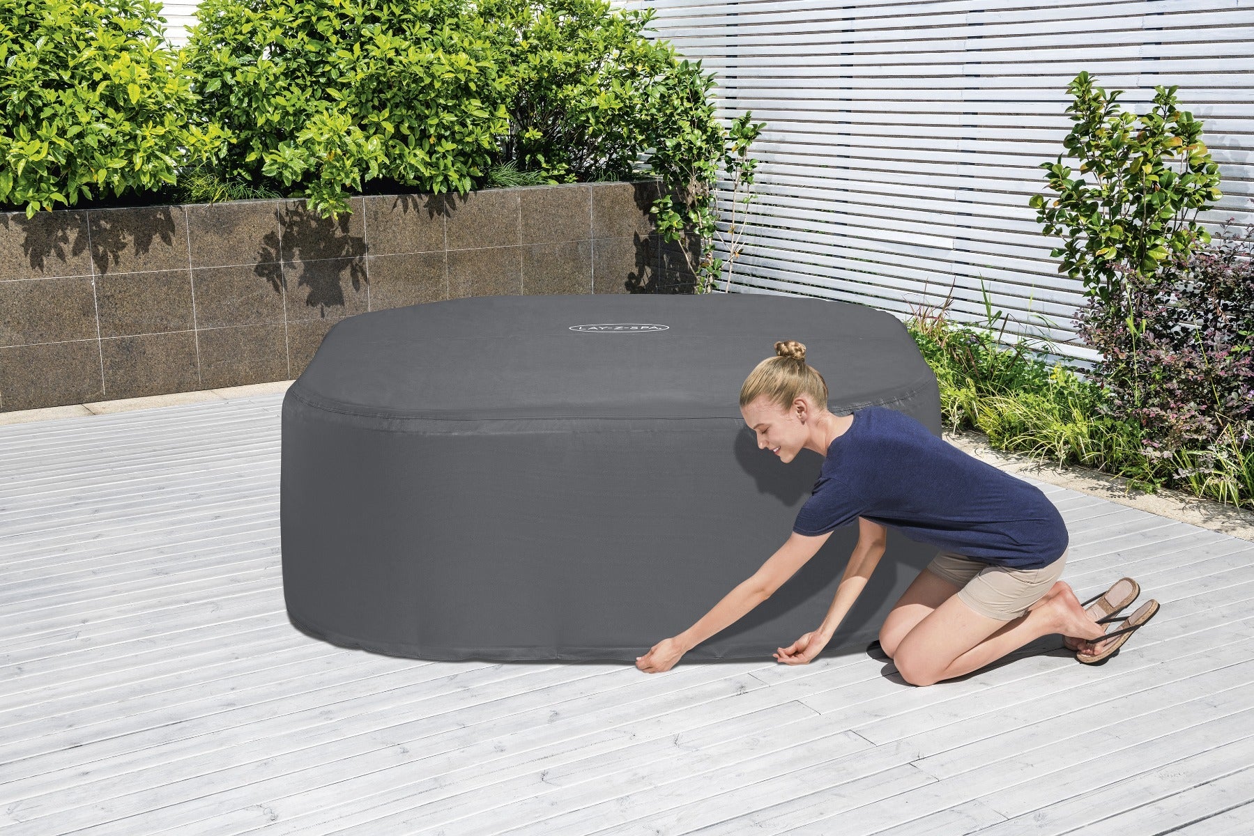 Square Thermal Hot Tub Cover - Small 164cm x 65cm