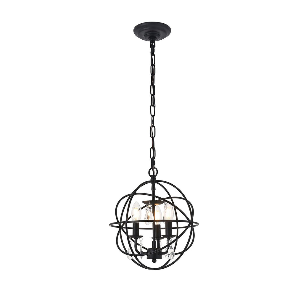 Open Box - Elegant Lighting LD5055D12MB - Pendants Indoor Lighting