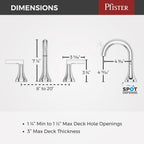 Open Box - Pfister LF-049-VEDC - Bathroom Sink Faucets Faucet