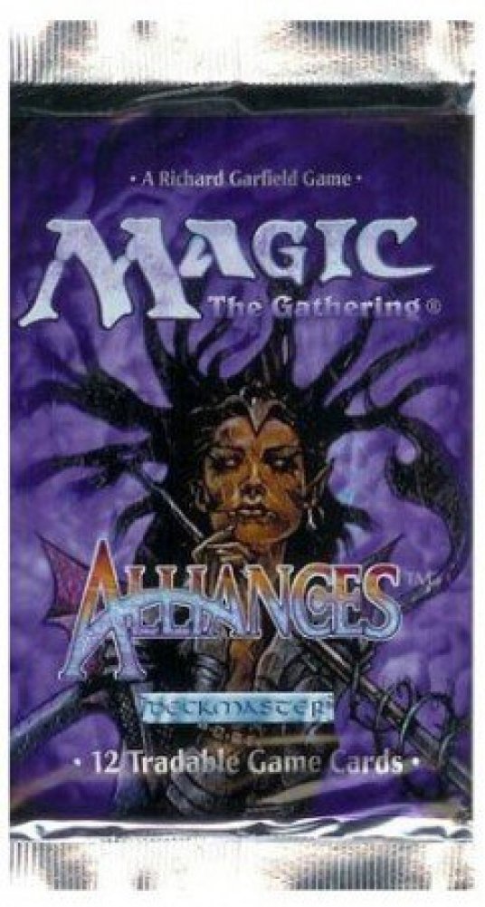 Magic the Gathering Alliances Booster Pack 12 Cards
