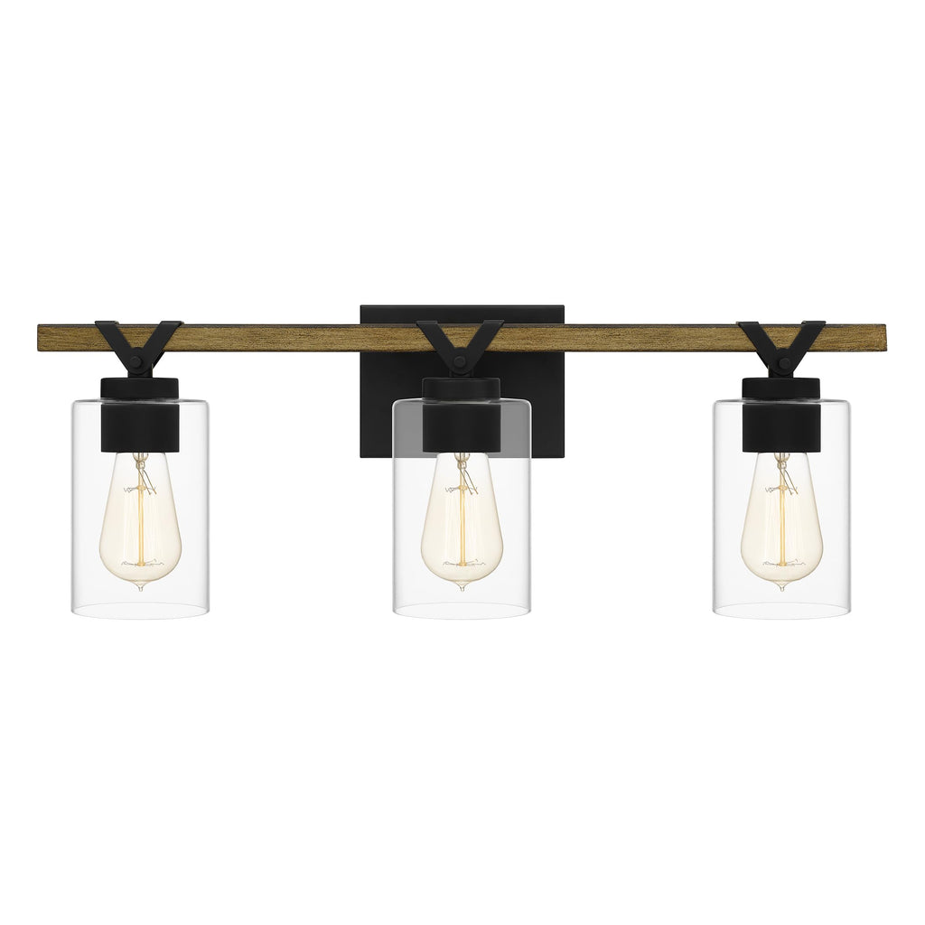 Open Box - Quoizel DEVN8624MBK - Bathroom Fixtures Indoor Lighting
