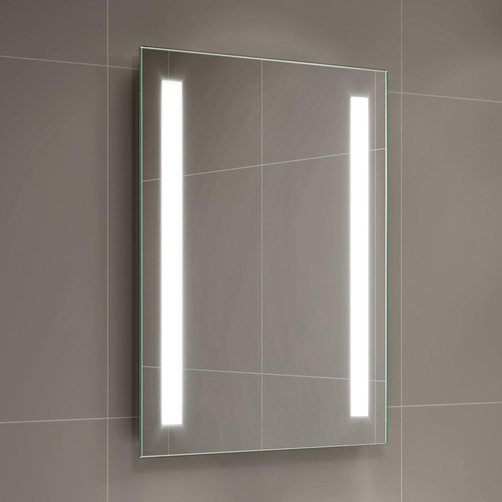 Eclipse LED Illuminated Bathroom Mirror - 500mm x 700mm