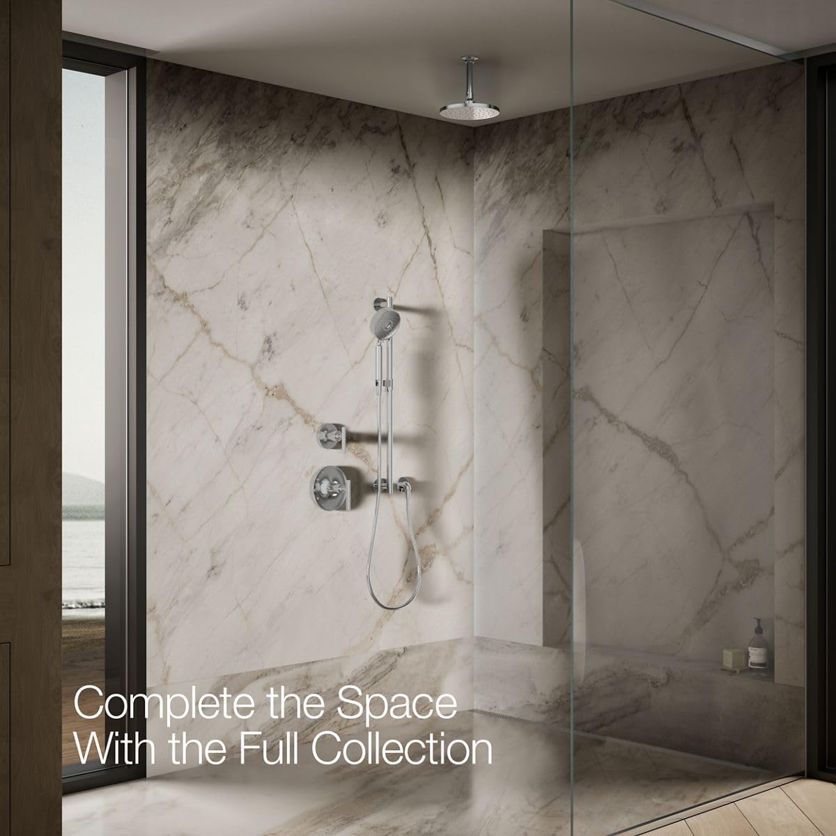 Open Box - Kohler K-13688-G-CP - Shower Heads Showers