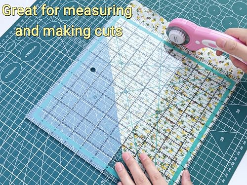 Quilting Rulers,3 Quilting Square Rulers(2.5",3.5", 5"),Quilting Squares - color: Blue