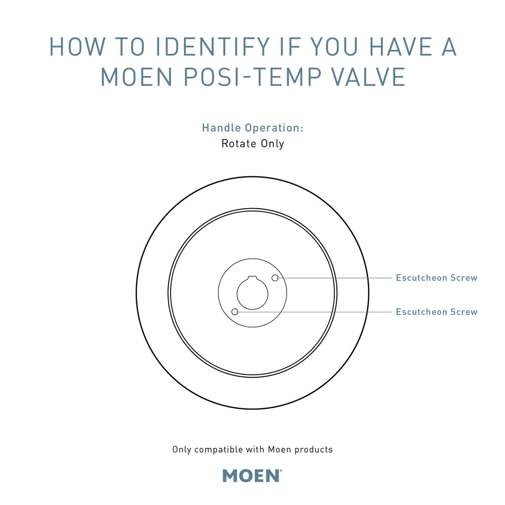 Open Box - Moen TS2201BN - Valve Trim Only Showers