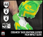 Magid T-REX TRX743 A6 Impact Gloves, Goatskin, 1 Pair, Size 6/XS - size: 6/XS, style: 1 Pair