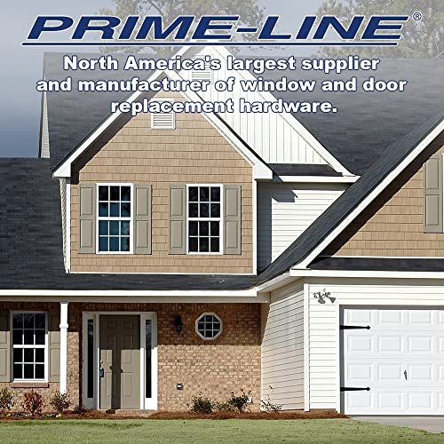 Prime-Line R 7260 Drawer Track Delta Guide, White Plastic (Single Pack)