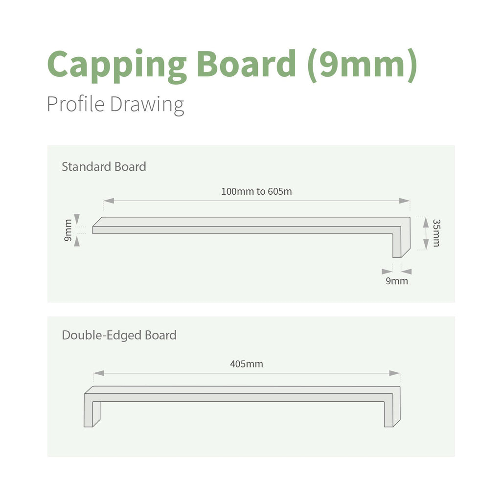 Concord 9mm Capping Board (5m)