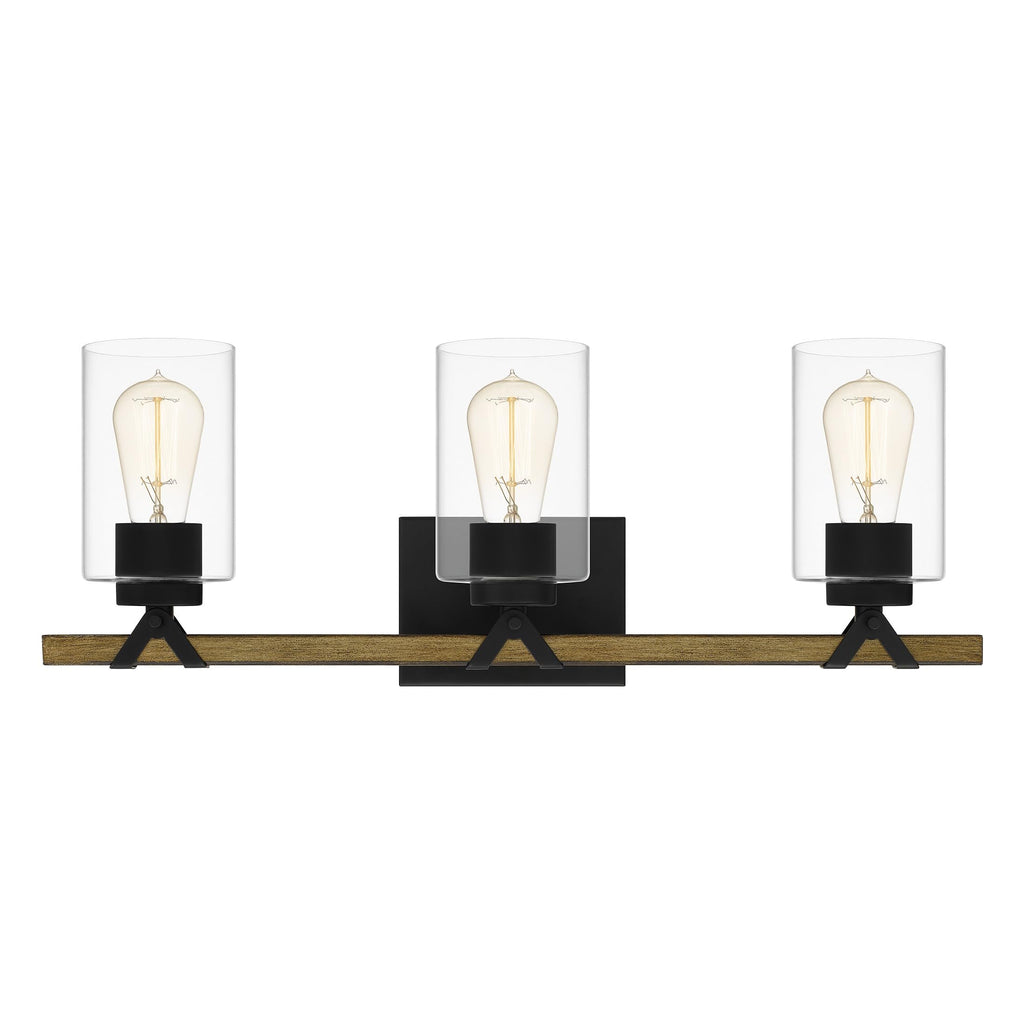 Open Box - Quoizel DEVN8624MBK - Bathroom Fixtures Indoor Lighting