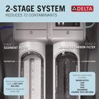 Open Box - Delta DWQ3502020 - Under Sink Filter Systems Water Filtration