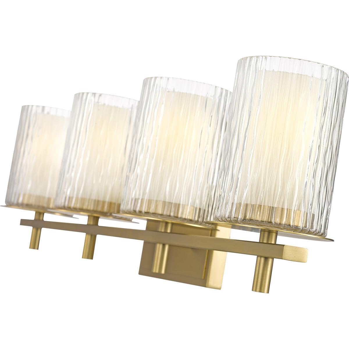Open Box - Z-Lite 1949-4V-MGLD - Bathroom Fixtures Indoor Lighting