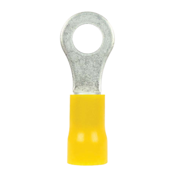 Y6 Yellow Pre-Insulated Terminal - 6.5MM Ring