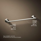 Open Box - Kohler K-27060-SN - Bathroom Hardware Bathroom Hardware and Accessories