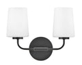 Open Box - Lark 853452BK - Bathroom Fixtures Indoor Lighting